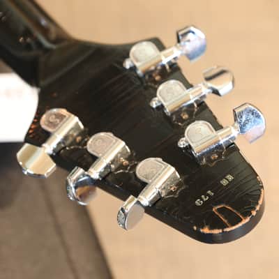 Unplayed! 2022 Gibson Custom Shop Artist Kirk Hammett 1979 Flying V Electric Guitar Murphy Aged Ebony + COA OHSC image 20