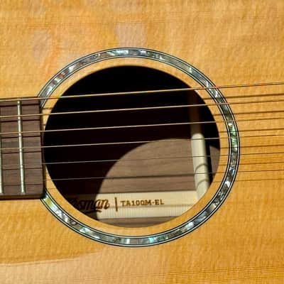 Tasman TA100M EL LEFTY ZURDA GS Mini ( Sitka Solid Ovangkol Back & Sides) image 25
