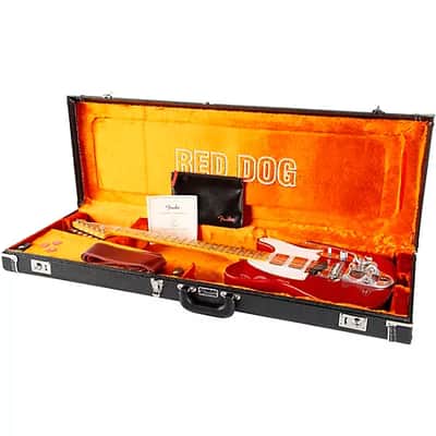 Fender Stories Collection Mike Campbell Red Dog Telecaster Electric Guitar. Maple Fingerboard, Red Dog Red image 6