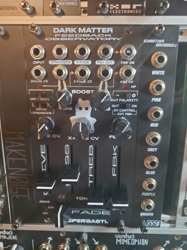 BASTL Instruments Dark Matter Voltage Controlled Audio Feedback Module 2013 - 2020 - Black image 1
