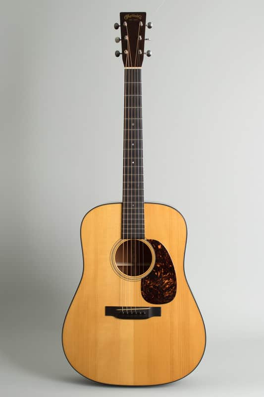 C. F. Martin  D-18 1937 Authentic Flat Top Acoustic Guitar (2008), ser. #1317256, original brown tolex hard shell case. image 1