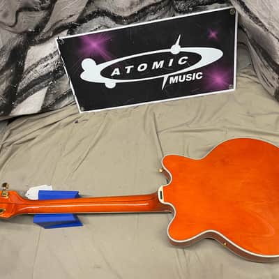Gretsch G6122 Jr. 6122 Country Classic Junior Guitar with Case MIJ Japan 1999 Orange image 16