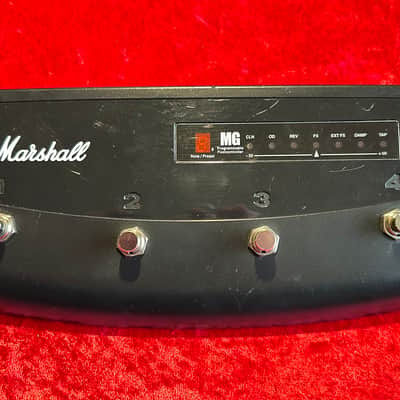 Marshall PEDL-90008 MG Series Programmable Amp Footswitch 2010s - Black image 1