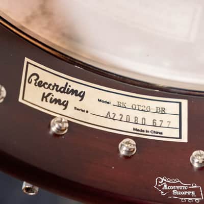 Recording King RK-OT26-BR Madison Old Time Open Back Banjo #0677 image 12
