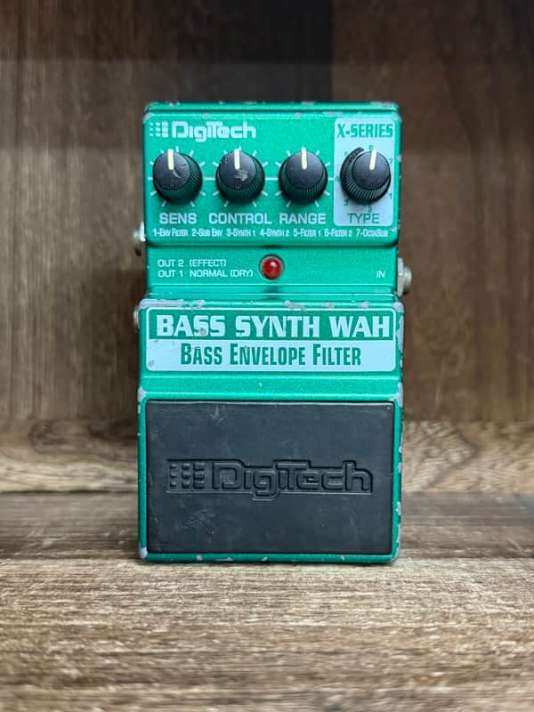 DigiTech X-Series Bass Synth Wah Envelope Filter 2010s - Green image 1