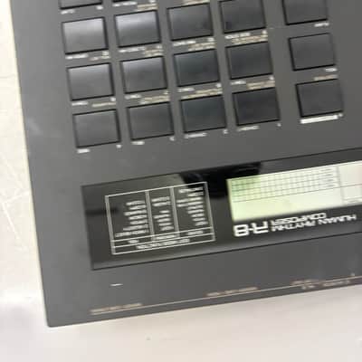 Roland R-8 Human Rhythm Composer 1980s - Black with adapter image 5