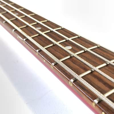 Greco TVB-65 c.1980s 32" Medium Scale Bass Guitar Mahogany w/Soft Case image 20