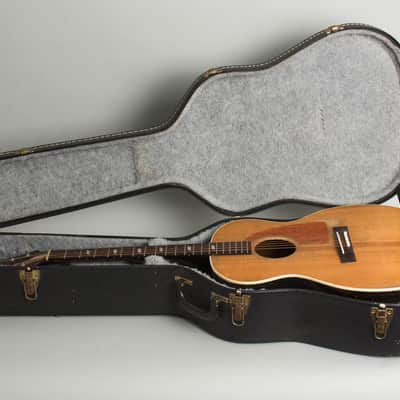 Epiphone FT-79 Flat Top Acoustic Guitar, ser. #58570, black tolex hard shell case. image 10