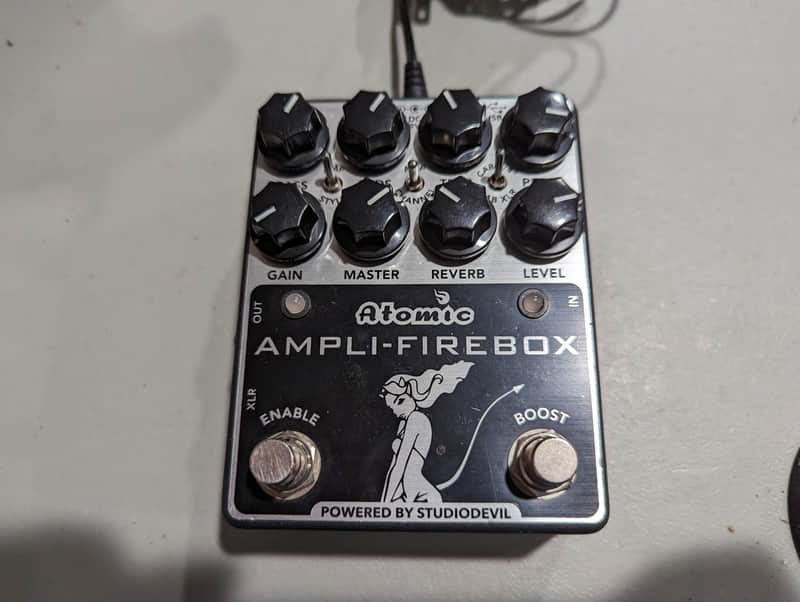 Atomic Ampli-Firebox 2010s - Black and Silver image 1