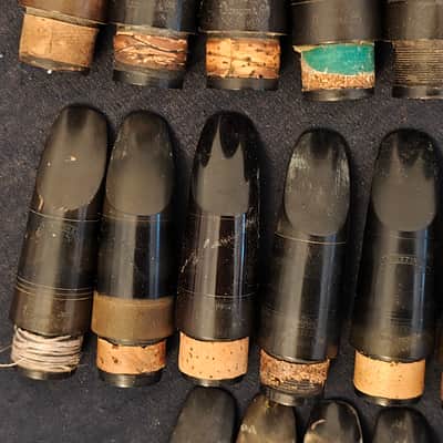 39 Clarinet Mouthpieces Buffet Crampon Low Logo (Chedeville) Rare Good State image 11