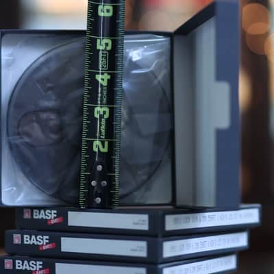 BASF 1/4” SM911 590 FT professional 5 inches Audio Reel to Reel Tape NEW image 6