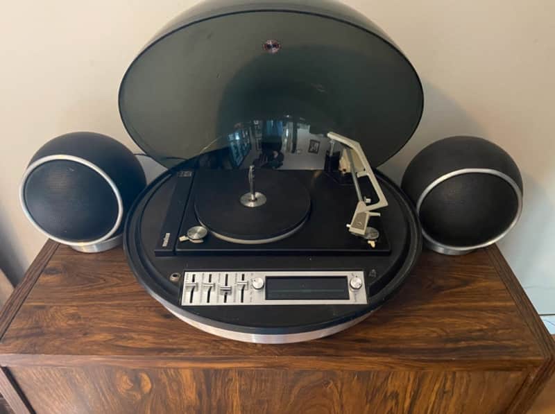 Rare ELECTROHOME APOLLO 862 Record Player Bubble Dome Space Age Turntable Radio image 1