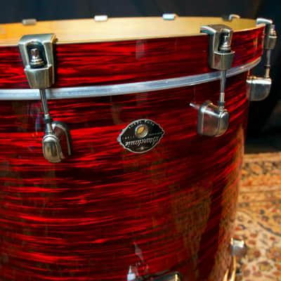 Tama Starclassic EFX 2004 - Red Silk- 5 piece image 4