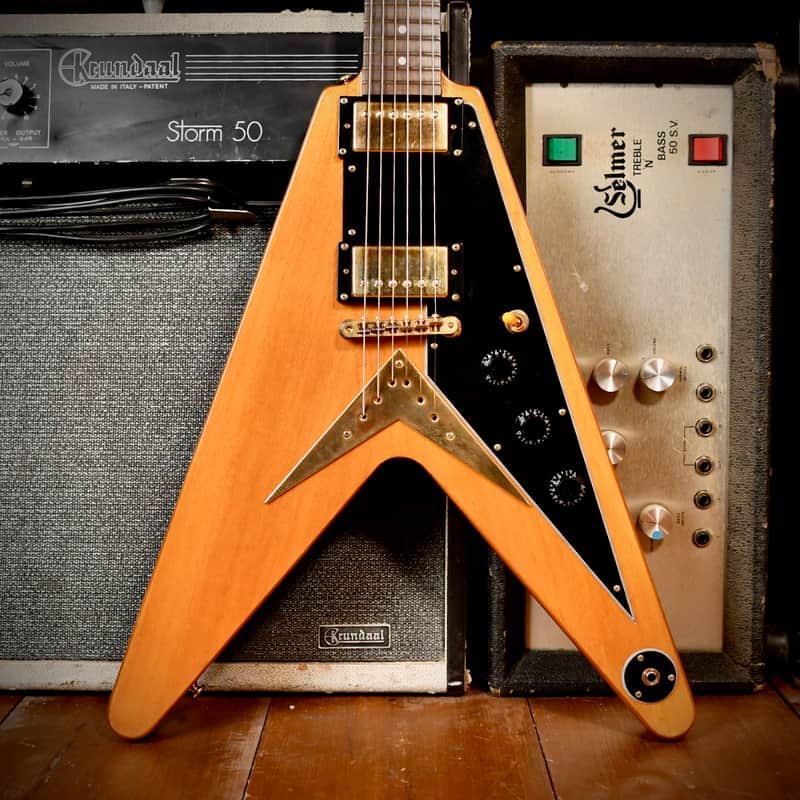 2016 Epiphone Flying V ’58 RI Korina
