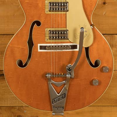 Gretsch G6120T-BSSMK Brian Setzer Signature Nashville Hollow Body '59 "Smoke" Smoke Orange image 10