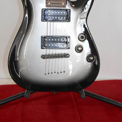 Schecter C-7 SGR 7 String Silver Burst With Gig Bag image 2