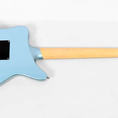 D'Angelico Premier Series Bedford SH Limited-Edition Electric Guitar With Tremolo - Ice Blue Metallic image 2