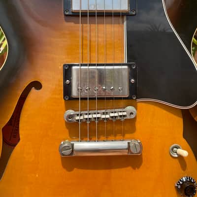 Gibson ES 335 “Fat Neck” Dot 1959 Reissue ES 335 2006 Antique Sunburst image 5