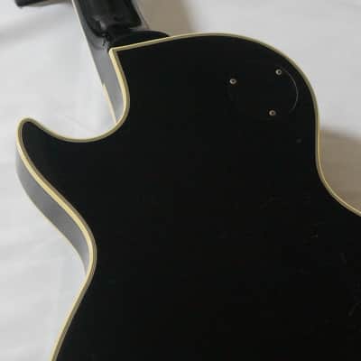 Greco JS-55 John Sykes Model Les Paul Custom Black 1985 Made In Japan By Fujigen image 18
