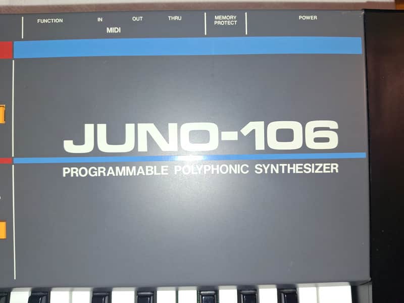Roland Juno-106 61-Key Synth 1984 UNICORN -> SERVICED + Calzone flight case image 1