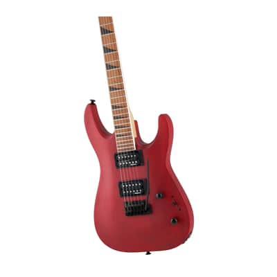 Jackson JS Series Dinky Arch Top JS24 DKAM 6-String Electric Guitar with Caramelized Maple Fingerboard and High-Output Humbucking Pickups (Right-Handed, Red Stain) image 5