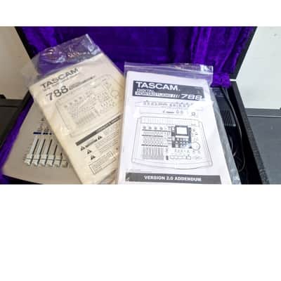 Tascam 788 - Multitrack Recorders - Excellent w/ Hard Case, Manuals, Power Supply image 5