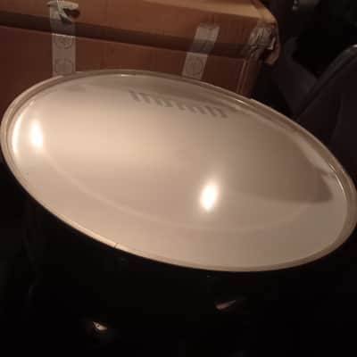 Amati Kraslice RARE 22" Front Bass drum head with logo 70s-80s  - Vintage white image 2