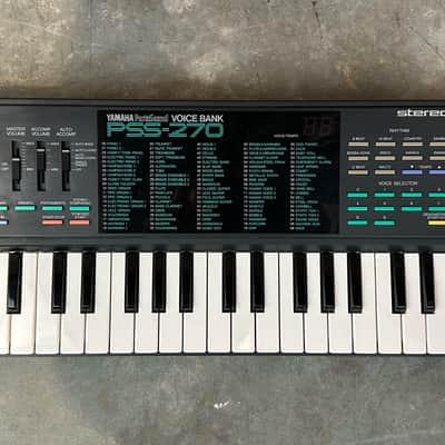 Yamaha PSS-270 Synthesizer 1980's - Black