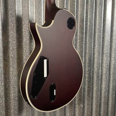ESP LTD EC-1000T CMT Flame Top Tobacco Sunburst Satin Guitar #0156 Used image 9
