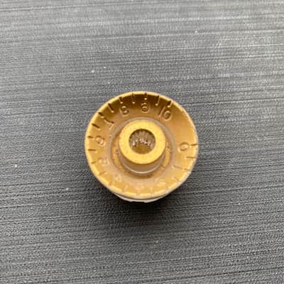 Gibson Notched speed Knob VINTAGE - Gold image 2