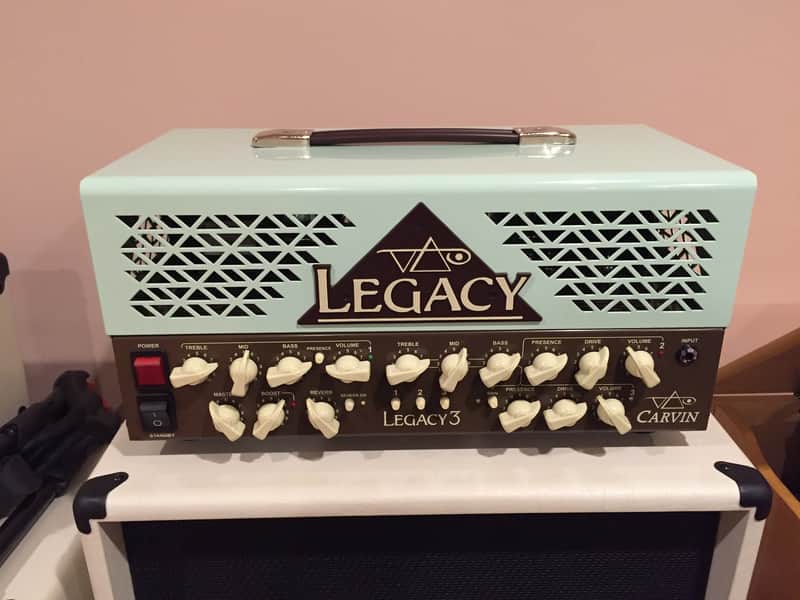 Carvin Legacy 3 Model VL300 Steve Vai Signature 3-Channel 100-Watt Guitar Amp Head image 5