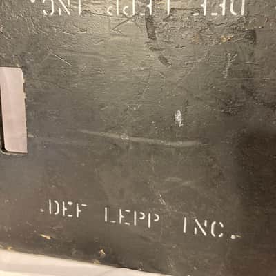 Def Leppard, Sub Woofer Cover Wall Hanging 1980's image 3