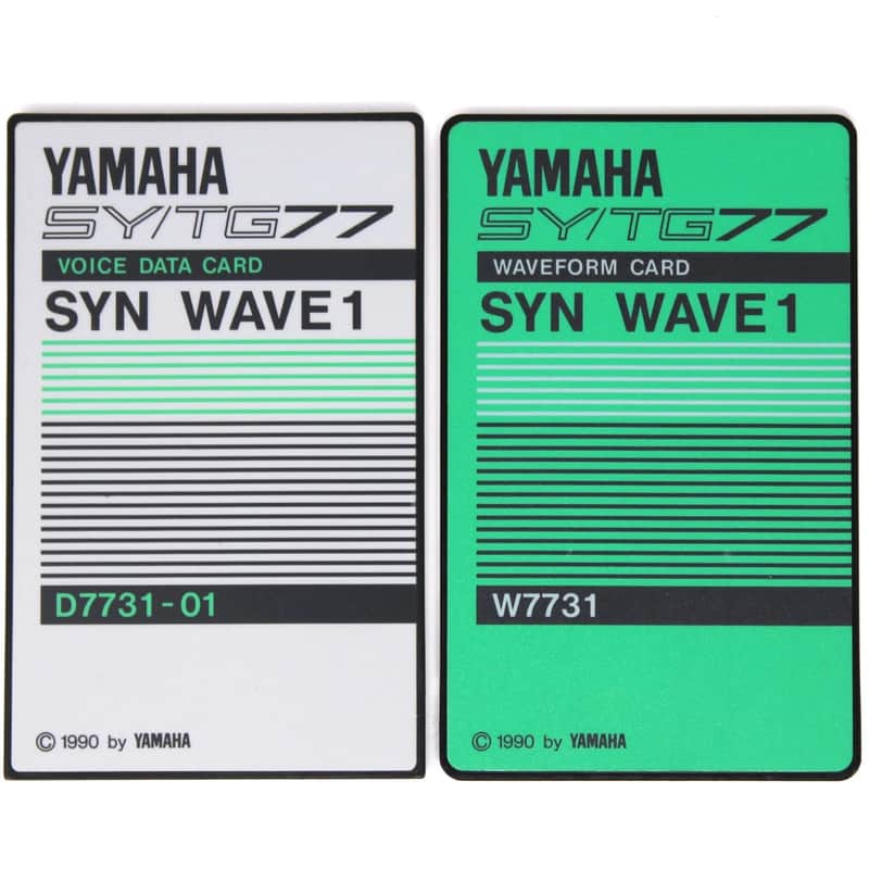 Yamaha SY77 TG77 Syn Wave 1 Sound Card Set Rom For Yamaha SY77 and Yamaha TG77