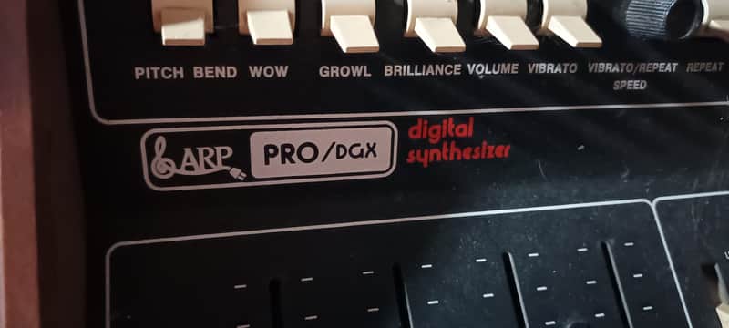 ARP Pro/DGX 37-Key Monophonic Analog Synthesizer 1977 - 1980 - Black image 1