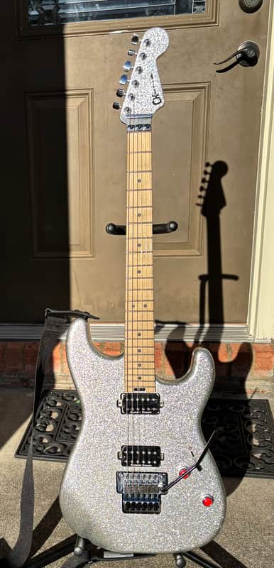 Charvel Limited Edition Pro-Mod San Dimas Style 1 HH FR MP Electric Guitar - Sin City Sparkle 2022 - Sin City Sparkle image 1