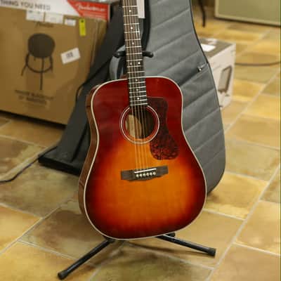 Vintage 70's Tama Model 3558 Dreadnought Acoustic Guitar w/ Case