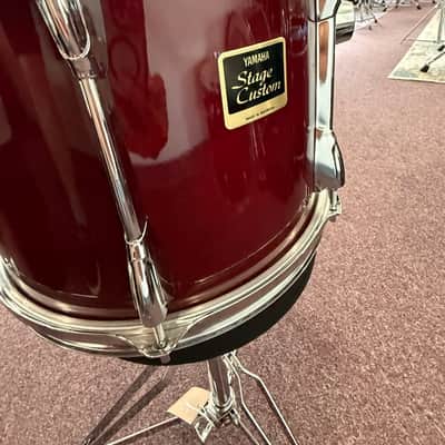 Yamaha Stage Custom Birch 12x9 Rack Tom - Wine Red image 3
