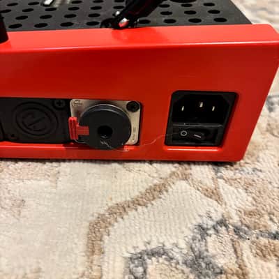 Temple Audio DUO-24-TR Duo 24 Pedalboard - Temple Red - with extras image 5