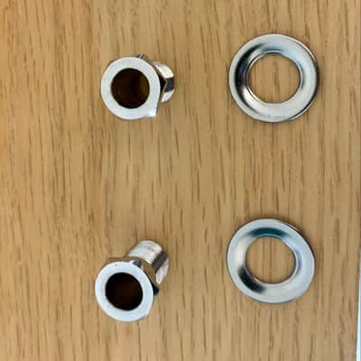 Tuning Heads (3) For Electric Guitars, In-Line Style, Right Handed (Chrome) image 8