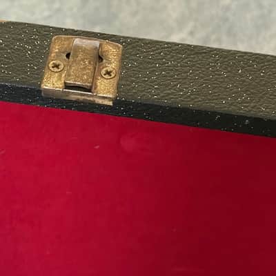 Vintage 1960s Silvertone 1448 Amp-In-Case Guitar – Original Tube Amp Complete Set Fully Working 1448 With Case Amp Black image 5