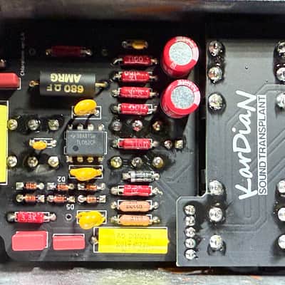 KarDian  CH-13 Overdrive-Distortion, OPEN BOX,  Chloroform, Sound Transplant Custom Build Series , 2024, Black-Brown-White Graphics image 18