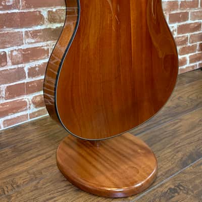 Timothy Bram Mahogany Thin Line Tribute Archtop Model # 15, near Mint condition, 14 1/2" Lower Bout Natural image 7