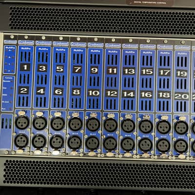 Crookwood MultiPre 32 channel remote controllable, fully recallable, multichannel microphone preamp with MADI and AES Outputs image 2
