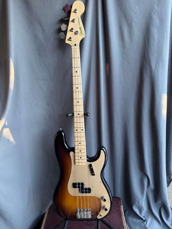 Vintage 1970s Ibanez P Bass Challenger - Sunburst Finish - MIJ - Lawsuit era - w/ Ibanez HSC image 1