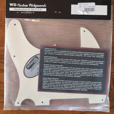 Parchment Telecaster 8-Hole Pickguard image 2