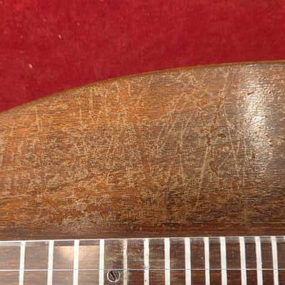 Vintage 1950s Electromuse Lap Steel Electric Guitar Natural image 6