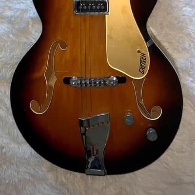 1954 Gretsch Streamliner 6190  Vintage  electric Guitar made in the usa lifton Hardshell case image 1