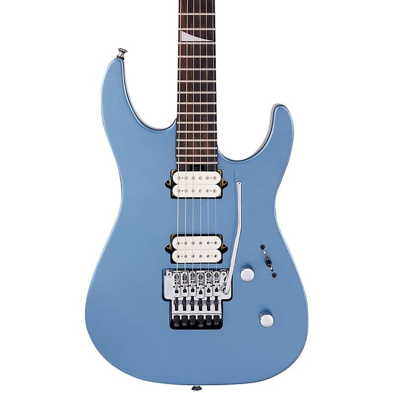 Jackson MJ Series Dinky DKR Electric Guitar Regular Ice Blue Metallic image 1