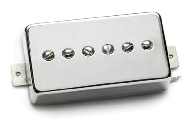 Seymour Duncan SPH90-1N Phat Cat Single-Coil P90 Neck Electric Guitar Pickup Nickel Cover image 1
