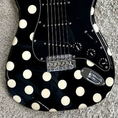Mint Fender Buddy Signature Guy Polka Dot Stratocaster Electric Guitar with Gig Bag image 1